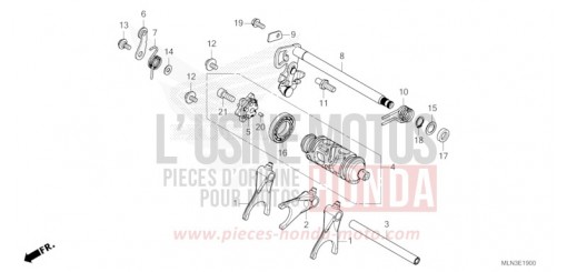 SCHALTTROMMEL (1) CRF1100A3R de 2024